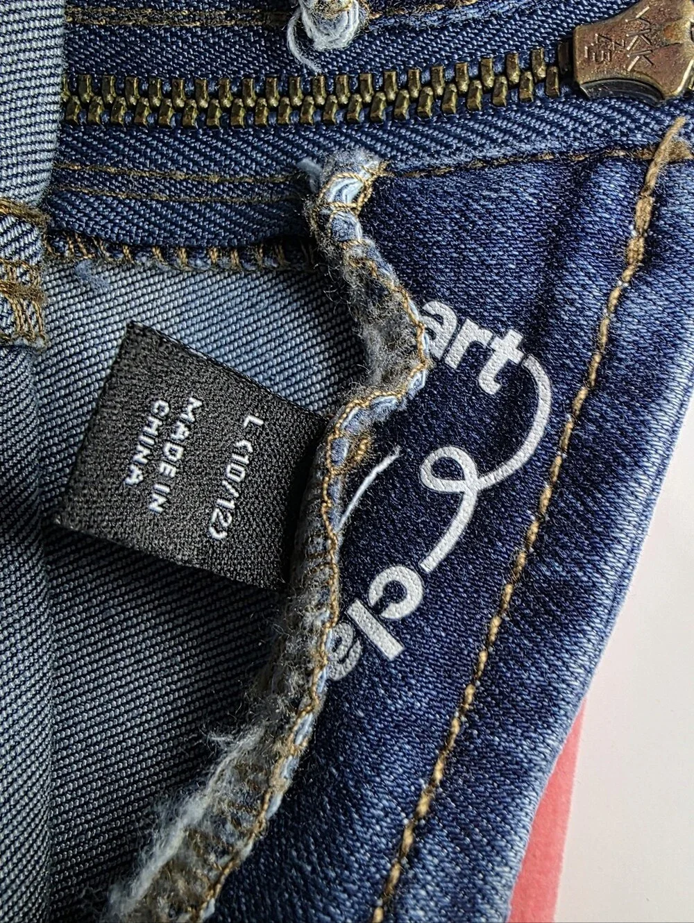 Art Class Denim dress Sz L 10/12